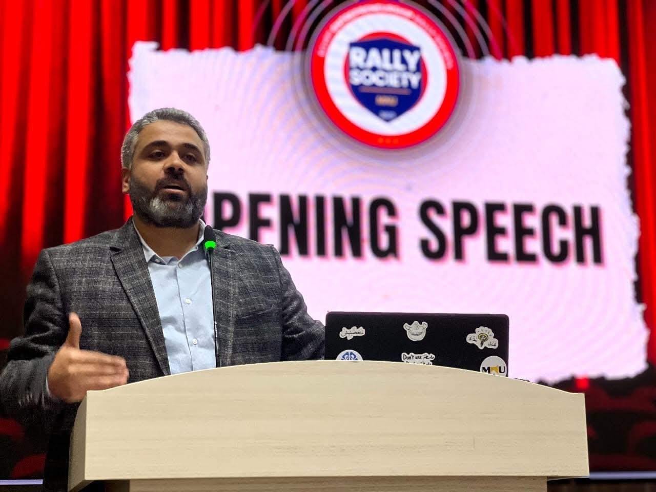 Opening of Rally MNU for Entrepreneurship