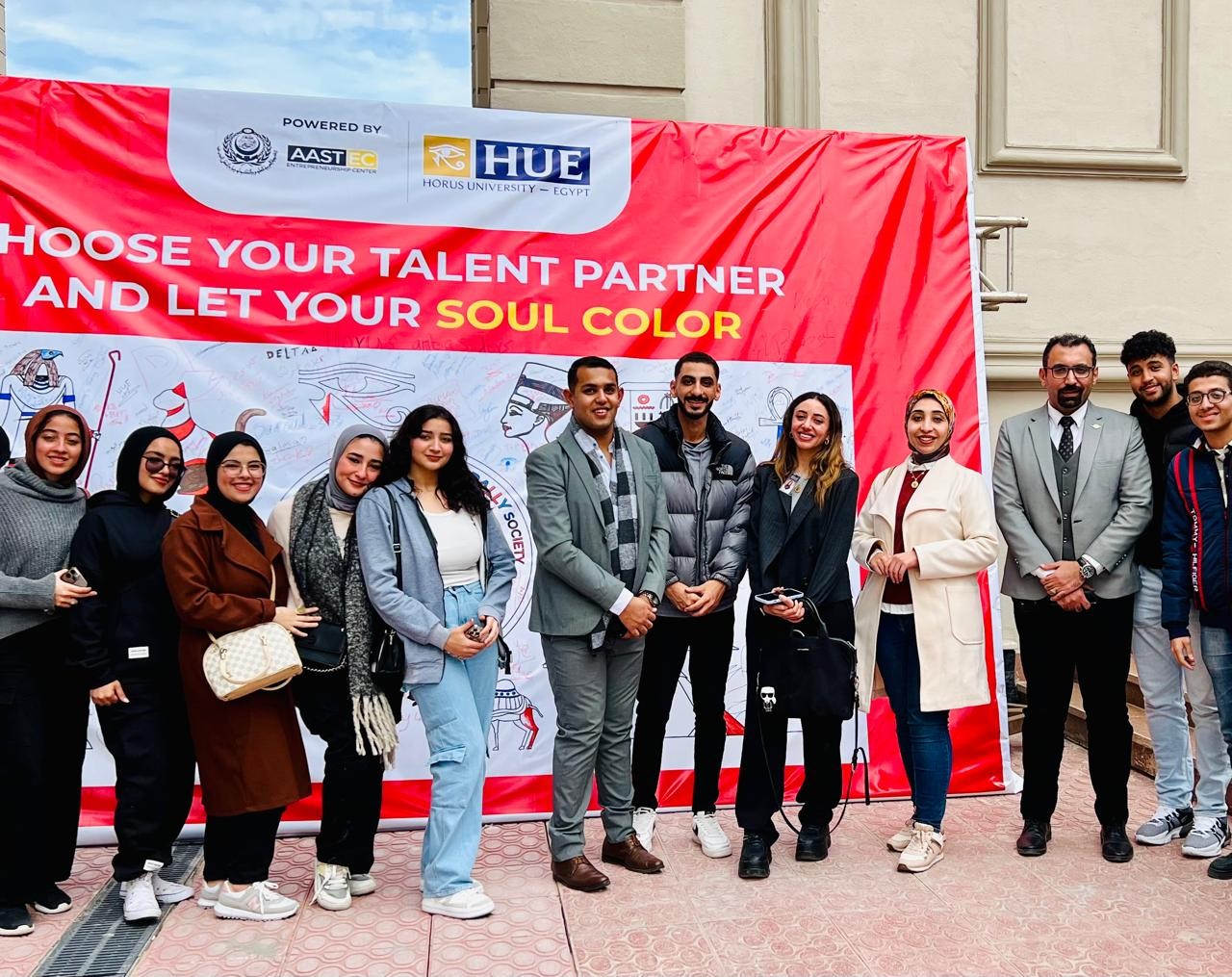 Opening of Rally Event held by Horus University